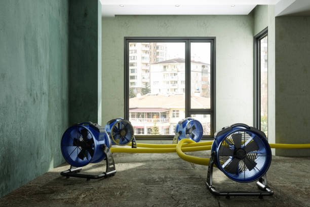 Water damage restoration process in Madison, GA